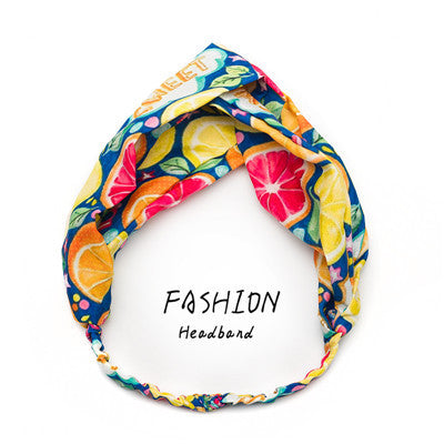 Avocado Elastic Cross Makeup Headband