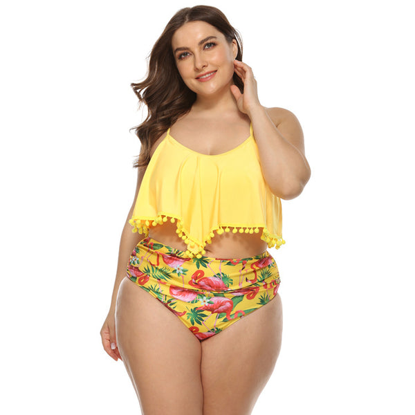 Thick woman bikini