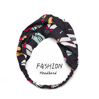 Avocado Elastic Cross Makeup Headband