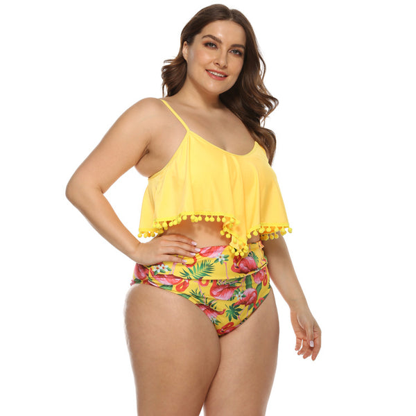 Thick woman bikini