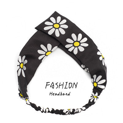 Avocado Elastic Cross Makeup Headband