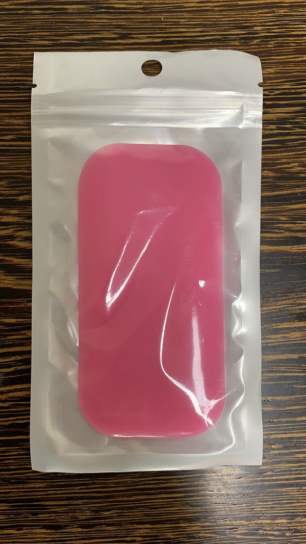 Silicone eyelash pad