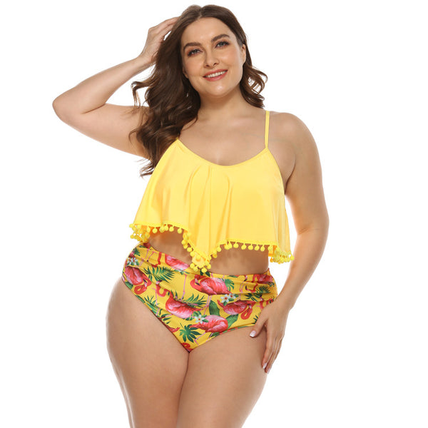 Thick woman bikini