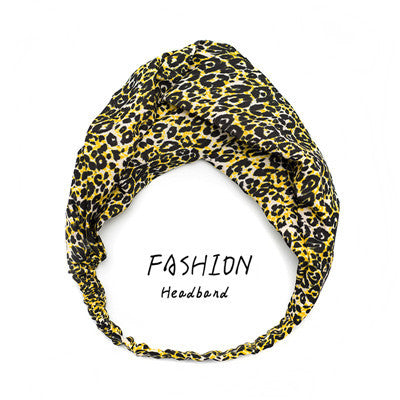 Avocado Elastic Cross Makeup Headband