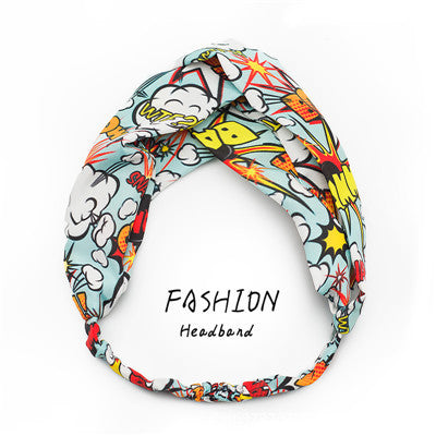 Avocado Elastic Cross Makeup Headband