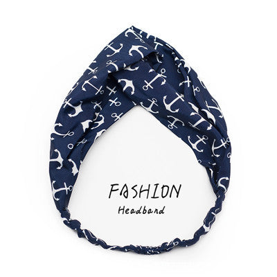 Avocado Elastic Cross Makeup Headband