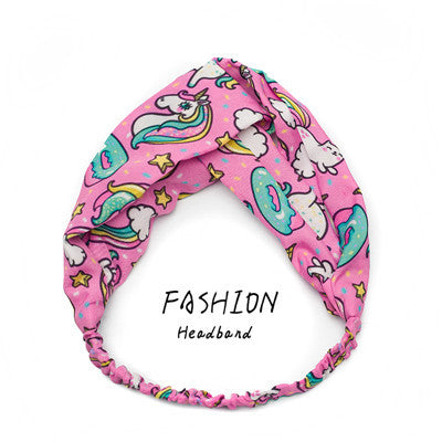 Avocado Elastic Cross Makeup Headband