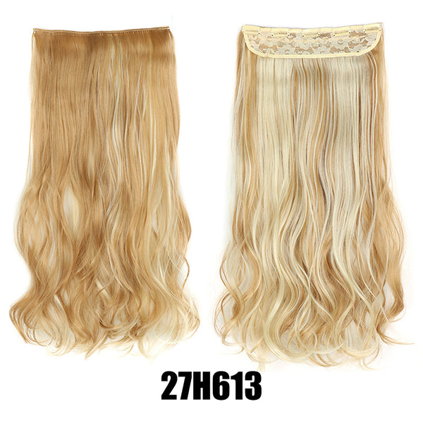 Women's Big Wavy Long Curly Hair Clipping Extensions Are Naturally Fluffy And No Trace