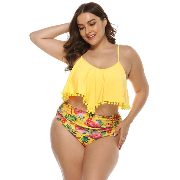 Thick woman bikini