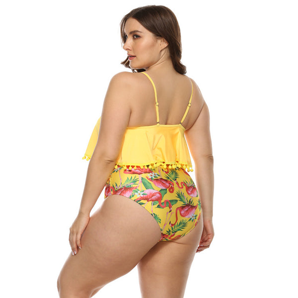 Thick woman bikini