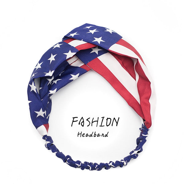 Avocado Elastic Cross Makeup Headband