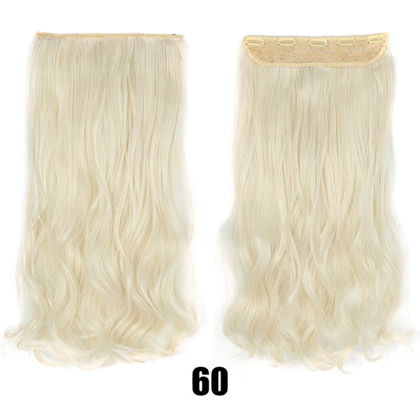 Women's Big Wavy Long Curly Hair Clipping Extensions Are Naturally Fluffy And No Trace